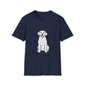 Labrador Retriever T-Shirt — Minimal Dog Illustration Tee