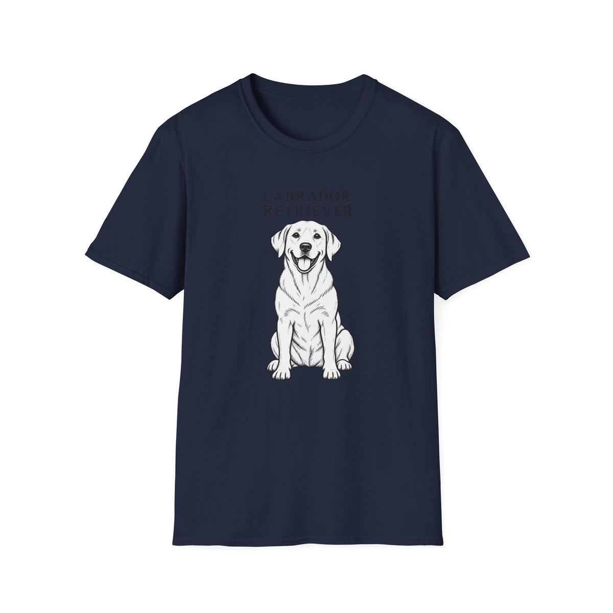Labrador Retriever T-Shirt — Minimal Dog Illustration Tee