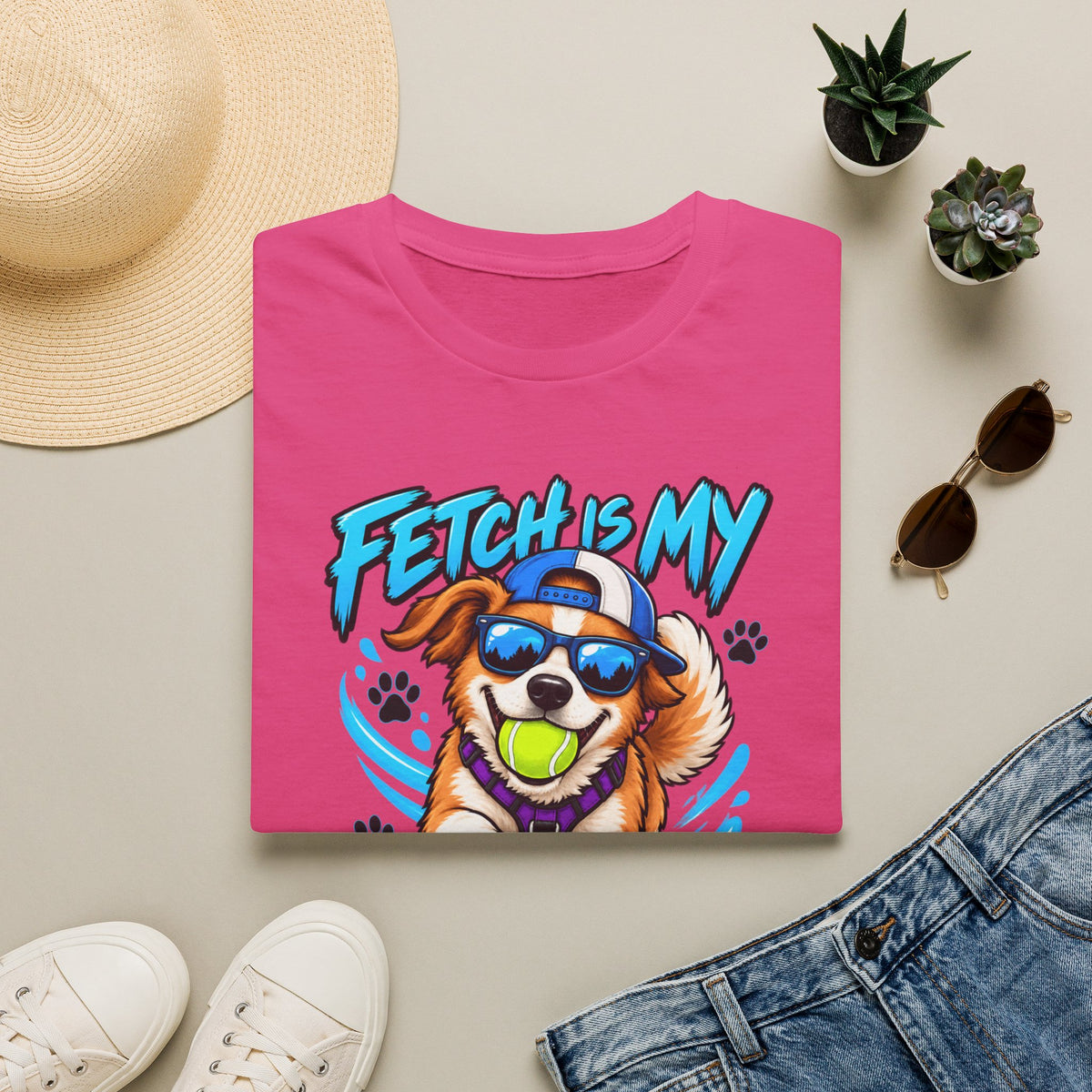 Fetch Is My Cardio Dog T-Shirt