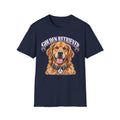 Golden Retriever T-Shirt — Happy Dog Portrait Tee