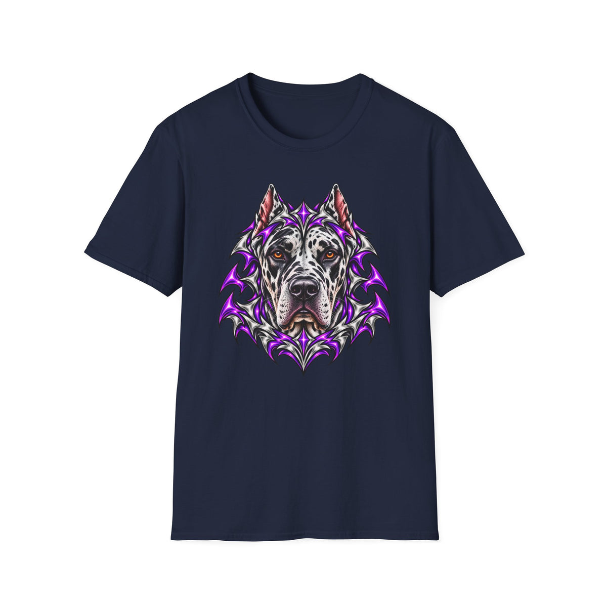 Purple Tribal Wolf T-Shirt