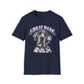 Great Dane Portrait T-Shirt — Graphic Dog Lover Tee