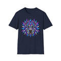 Psychedelic Pit Bull Sun T-Shirt