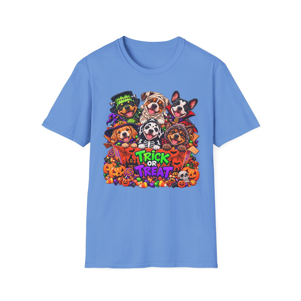 Halloween Dogs T-Shirt — Cute Trick or Treat Puppy Costume Tee