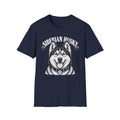 Siberian Husky Tee — Vintage Dog Portrait T-Shirt