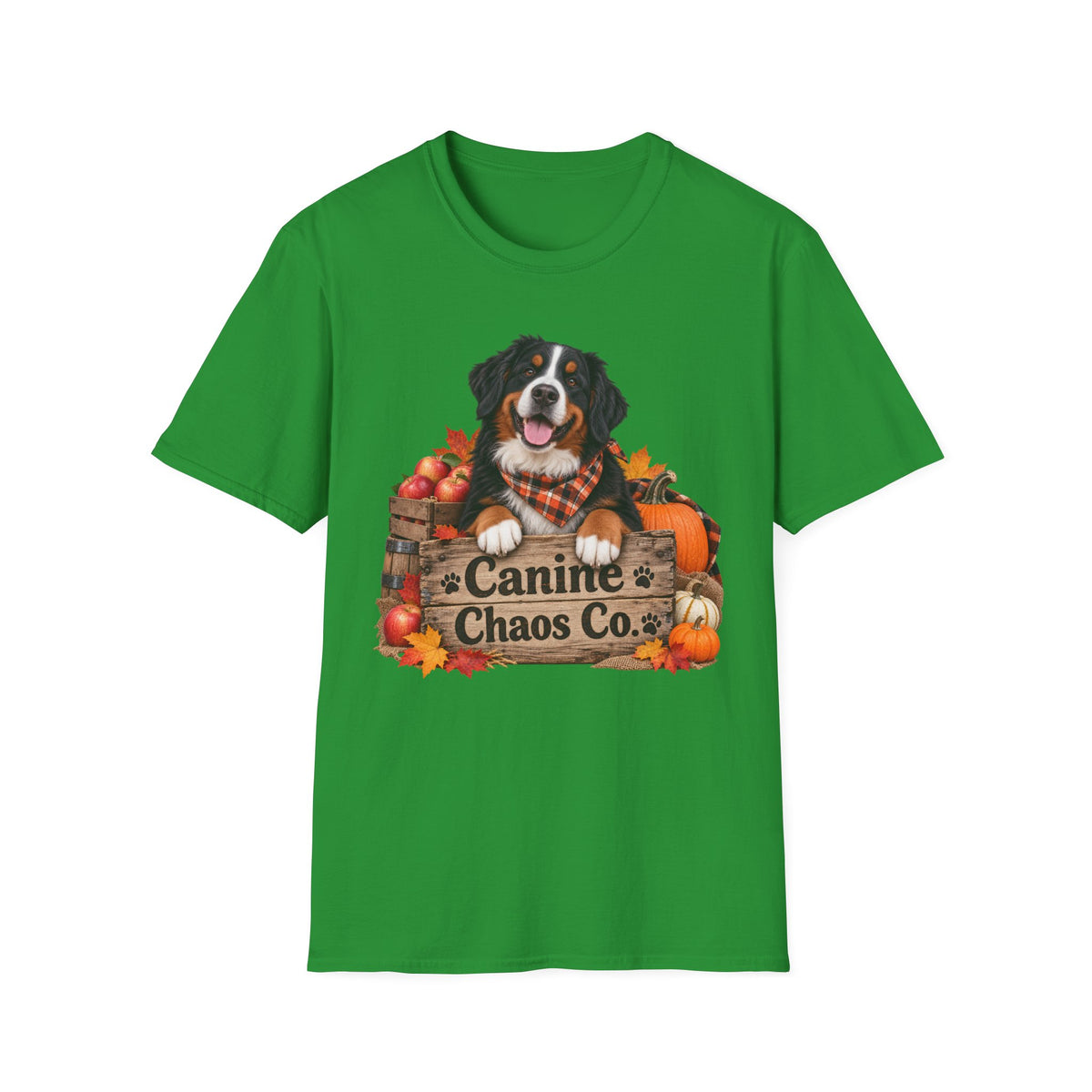 T-Shirt — Canine Chaos Co. Fall Dog Graphic Tee
