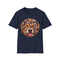 Golden Doodle Face T-Shirt — Cute Dog Mosaic Tee for Dog Lovers