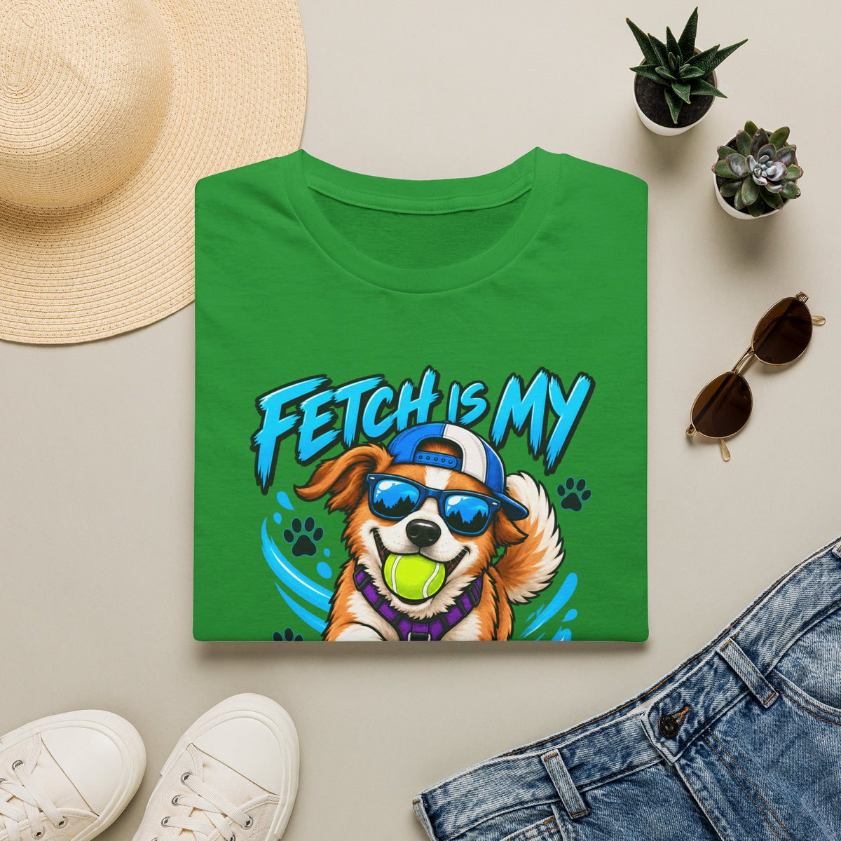 Fetch Is My Cardio Dog T-Shirt