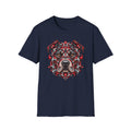 Tribal Red & Black Dog Face T-Shirt