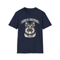 German Shepherd Dog T-Shirt — Vintage Portrait Tee for Dog Lovers