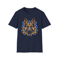German Shepherd Blue Flame T-Shirt
