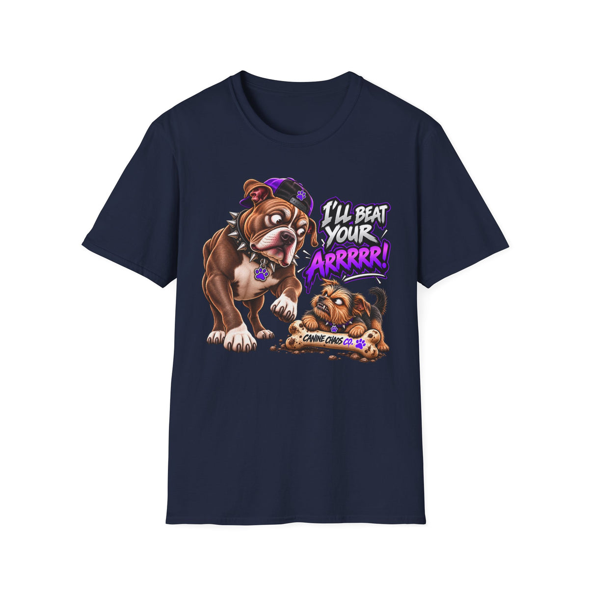 Bulldog 'I'll Beat Your Arrrr!' T-Shirt