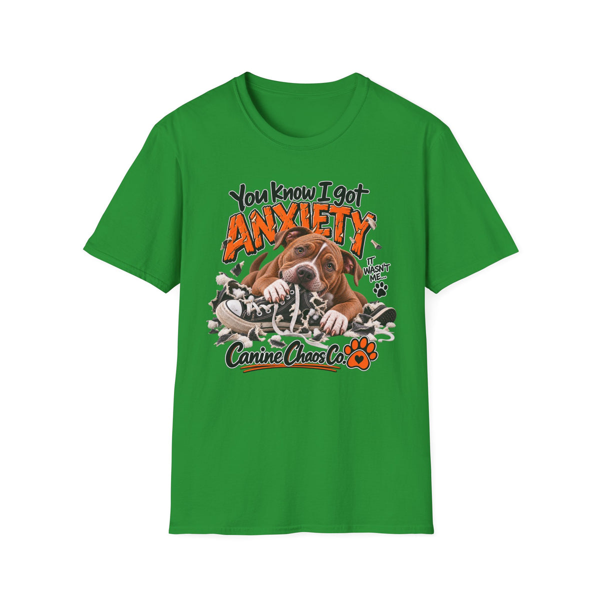 Dog Anxiety T-Shirt — "You Know I Got Anxiety" Cute Pup Graphic Tee