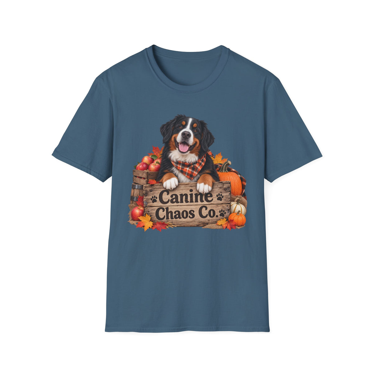 T-Shirt — Canine Chaos Co. Fall Dog Graphic Tee