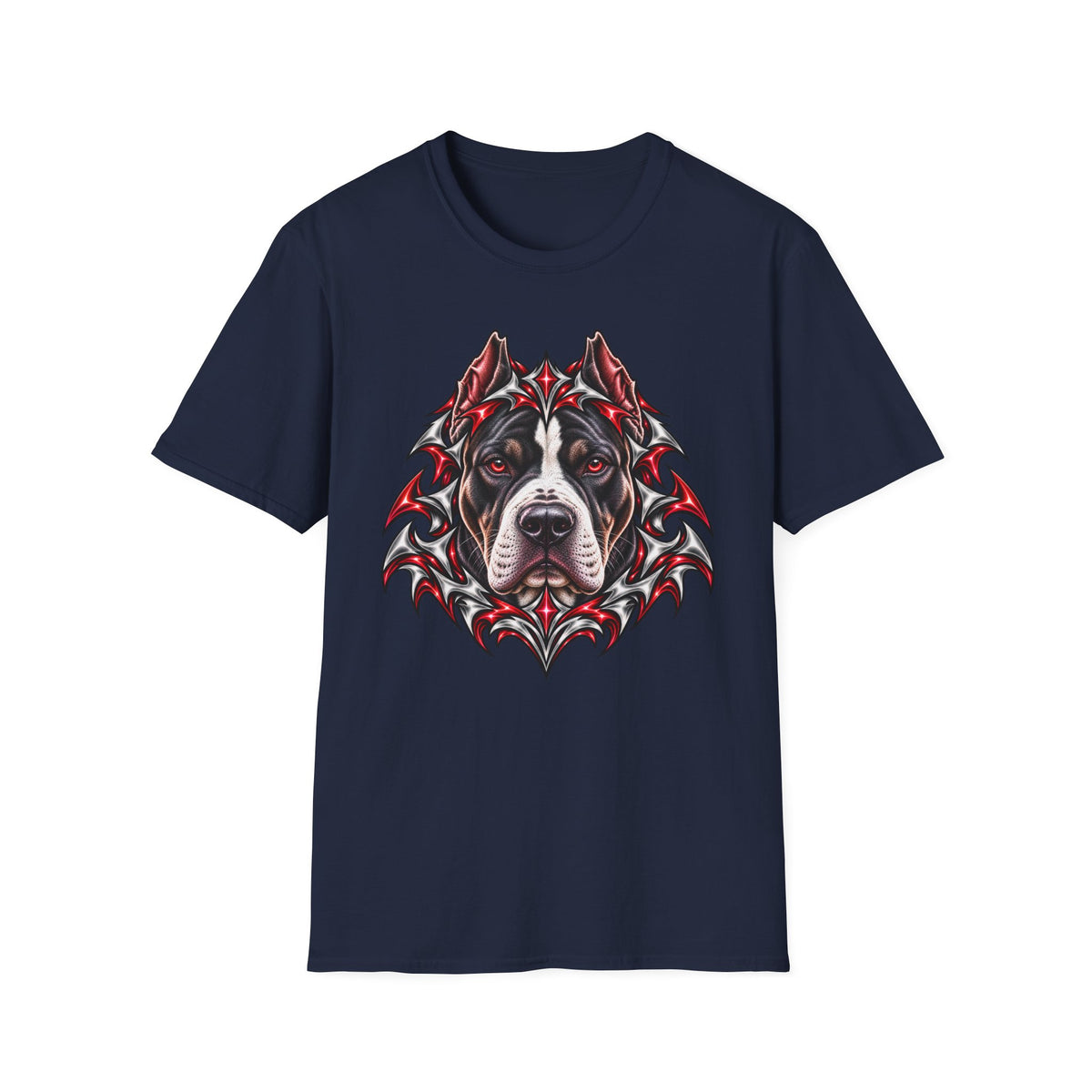 Fierce American Bully Dog Graphic T-Shirt